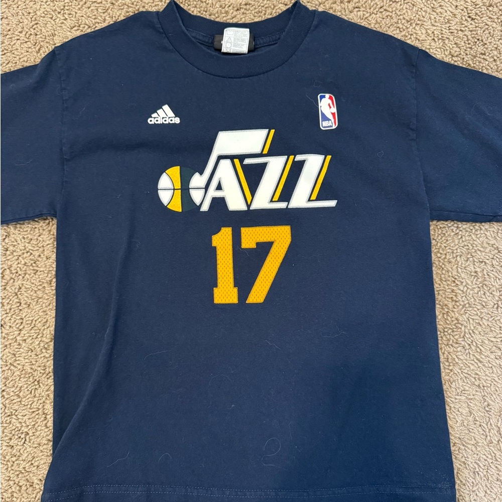 Adidas Kids Jazz Navy T-Shirt